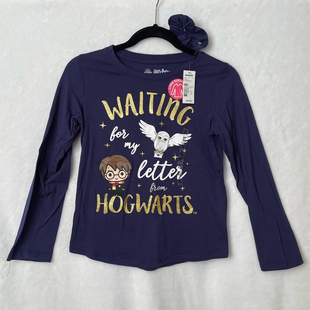 Harry Potter Long Sleeve T-Shirt with Scrunchi